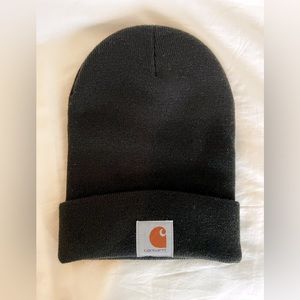 CARHARTT Black Beanie Unisex Hat Cap Never Worn